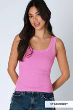 Nikibiki Vintage Reversible Ribbed Tank