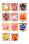 OVERSIZE MATTE FLOWER HAIR CLAW CLIPS | 40H459