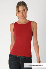 Nikibiki Clean Line Boat Neck Tank Top