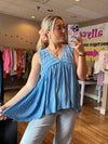 V-Neck Casual Loose Tank