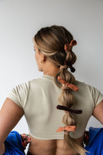 OVERSIZED BOW SLICK BACK PONYTAILS (PACK OF 3)