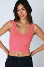 Nikibiki Vintage Reversible Crop Top