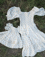 Mommy and Me Katherine Dress: Yellow Floral