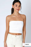 Nikibiki Floral Lace Tube Top