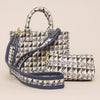 Polyester Geometric Mini Tote Bag