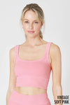 Nikibiki Vintage Chevron Crop Top