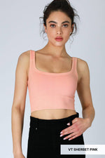Nikibiki Vintage Chevron Crop Top