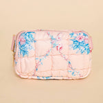 CB0009-Floral Fanny Quilted Pack: White / ONE SIZE