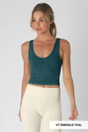 Nikibiki Vintage V Neck Crop Top