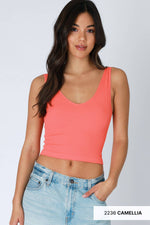 Nikibiki Reversible Ribbed Crop Top