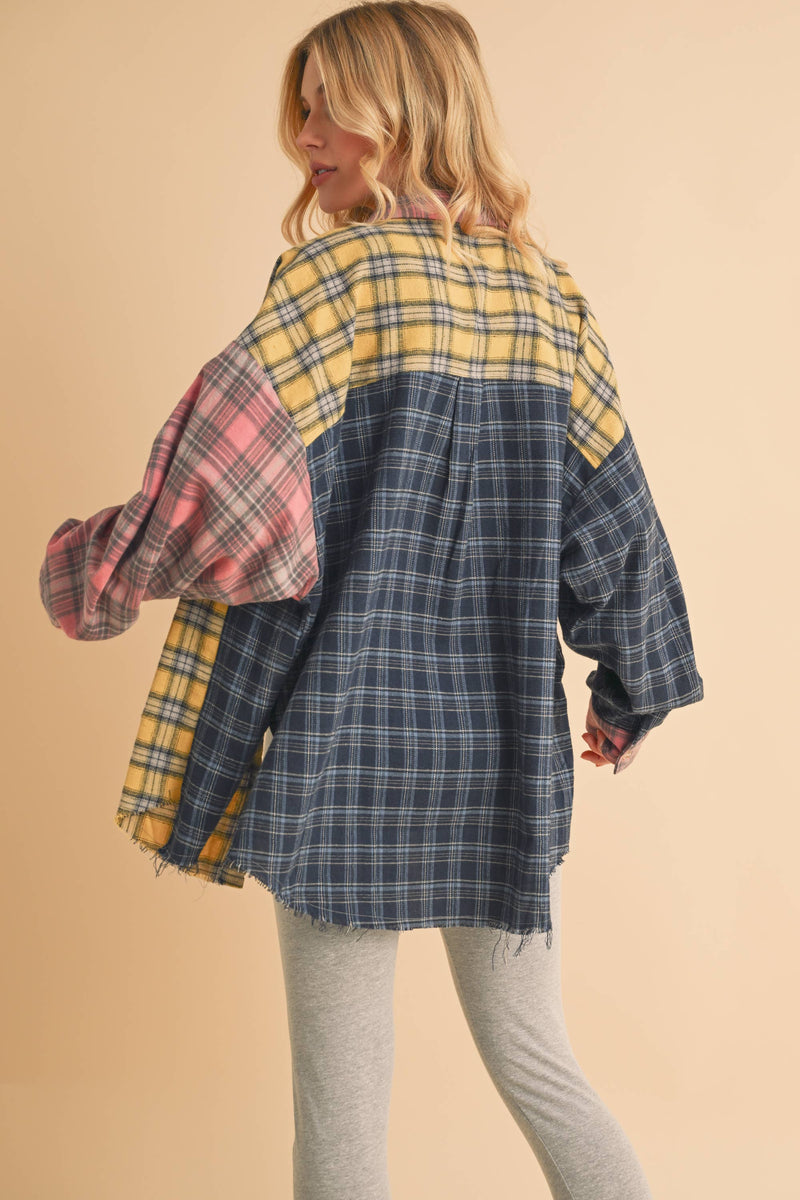 Funky Fall Vibes Flannel