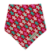 Rosewood Tartan + Gingerbread - Reversible Dog Bandana