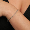 Waterproof Silver Rope Chain Bracelet