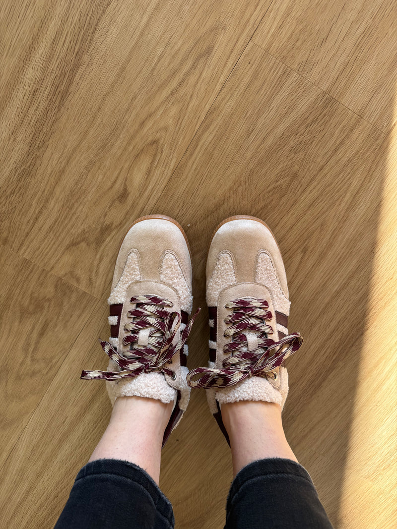 Dirty Laundry Trackstar Shearling Sneaker