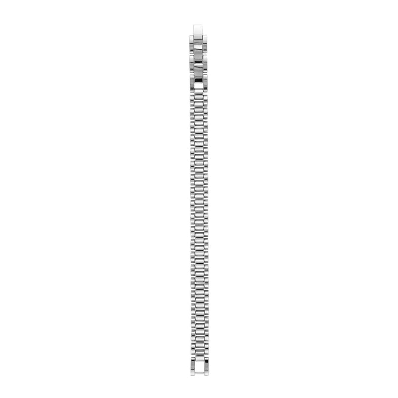 Waterproof Silver Watch Band Bracelet