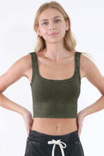 Nikibiki Vintage Chevron Crop Top
