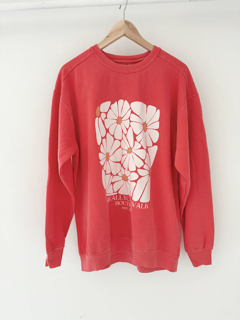 TACW EST. 2021 Vintage Pullover, Watermelon