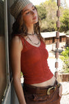 Nikibiki Reversible Lace Textured Top