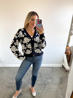 Navy Luna Cardigan