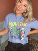 Monster Mash Tee: Violet