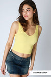 Nikibiki Reversible Ribbed Crop Top