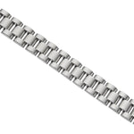 Waterproof Silver Watch Band Bracelet