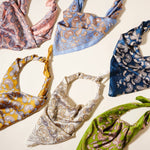 Classic Paisley Silk-Feel Polyester Bandana