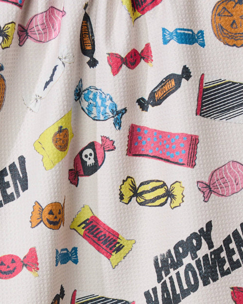 Halloween Treats Tea Towel