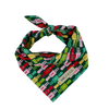 Evergreen Argyle + Nutcracker - Reversible Dog Bandana