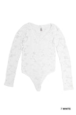 Nikibiki Lace Textured Bodysuit