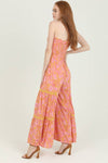 Groovy Sunsets Smocked Bell Bottom Jumpsuit
