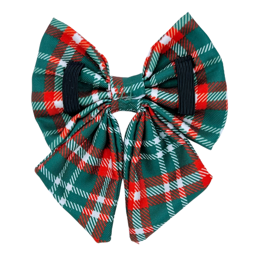 Royal Stewart Plaid - Dog Sailor Bowtie