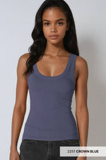 Nikibiki Reversible Ribbed Tank Top