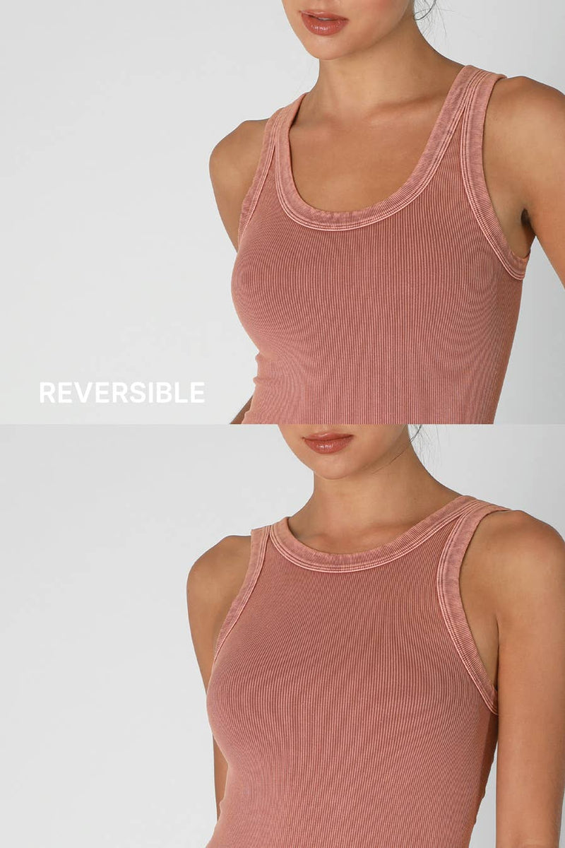 Nikibiki Vintage Reversible Ribbed Tank