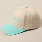 God Is Good All The Time Embroidery Trucker Hat