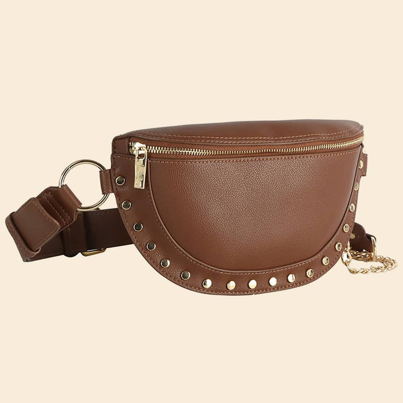 Studded Fanny Pack Belt Bag