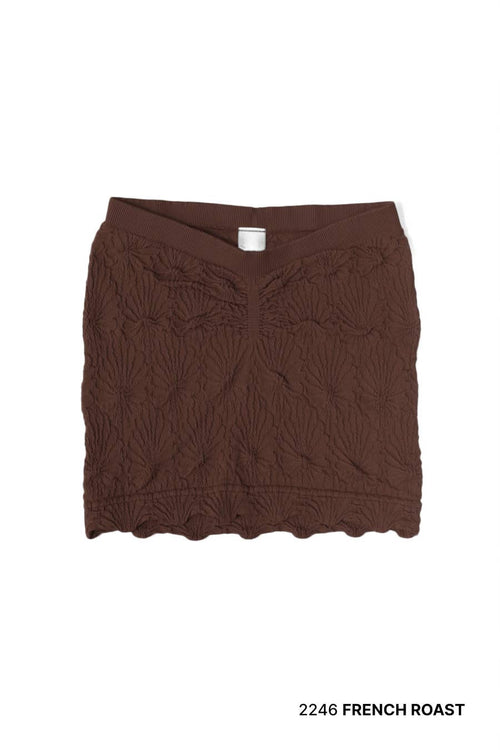 Nikibiki Lace Textured Tube Top