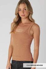 Nikibiki Reversible Ribbed Tank Top
