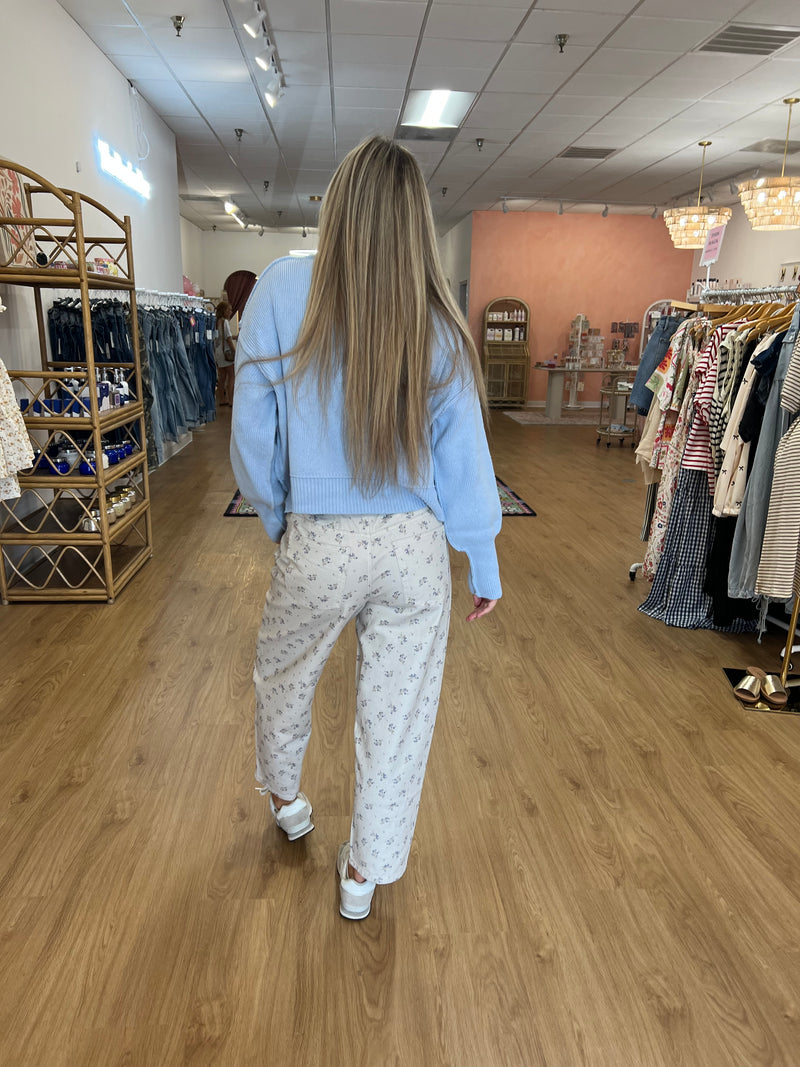 Regina Cropped Ribbed Sweater : Multiple Colors