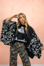 Elvis Floral Boxy Unique Graphic Tee