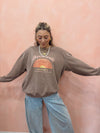 PREORDER: TACW Beach Crewneck: Soft Espresso