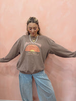 PREORDER: TACW Beach Crewneck: Soft Espresso