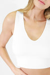 Nikibiki Plunge V-Neck Crop Top