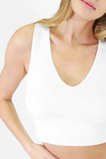 Nikibiki Plunge V-Neck Crop Top