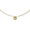 18k Gold Looped Duo Necklace