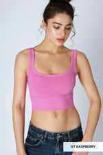 Nikibiki Vintage Chevron Crop Top