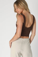 Nikibiki Lace V Neck Tank Top