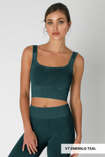 Nikibiki Vintage Chevron Crop Top