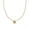 18k Gold Looped Duo Necklace