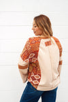Autumn Paisley Raglan Long Sleeve